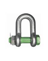 Скоба прямая с болтом и гайкой G-4153 Green Pin SAK47SL г/п 4,75 т